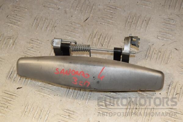 Ручка двери наружная левая Renault Sandero 2007-2013 806061345R 399503 euromotors.com.ua