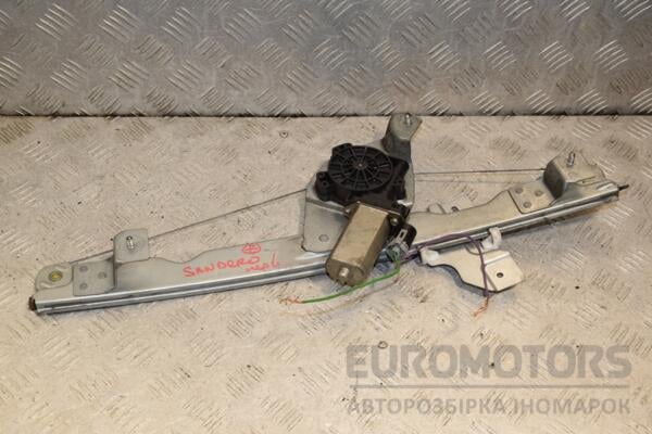 Склопідйомник передній лівий електро 2 Піна Renault Sandero 2007-2013 8200733829 399525 euromotors.com.ua