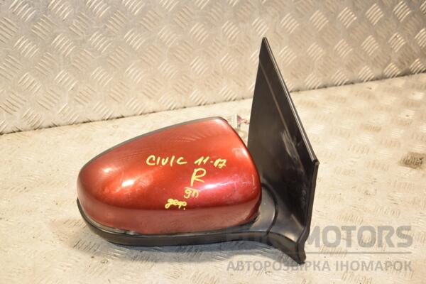 Дзеркало праве електр 9 пинов (дефект) Honda Civic 2011-2017 76200TV0G720M1 399632 - 2