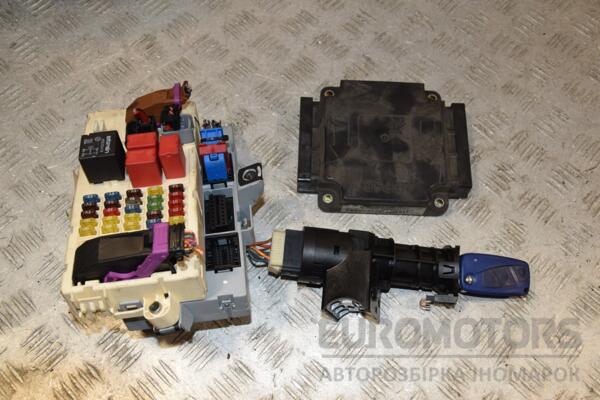 Блок управления двигателем комплект Fiat Stilo 1.8 16V 2001-2007 55181458 400107 euromotors.com.ua