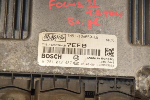Блок керування двигуном Ford Focus 1.6tdci (II) 2004-2011 7M5112A650UB 400114 - 2