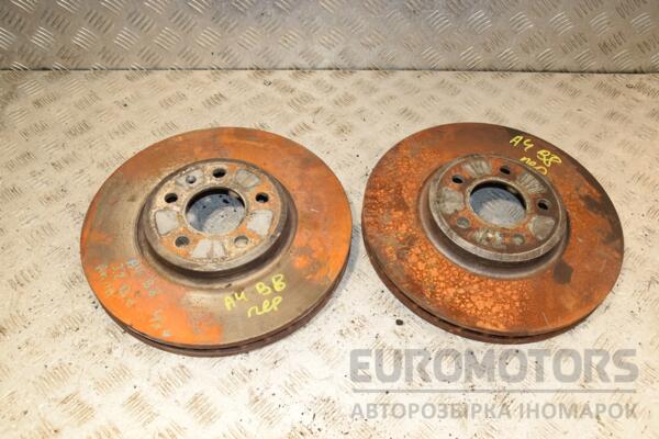 Диск тормозной передний Audi A4 (B8) 2007-2015 400717 euromotors.com.ua