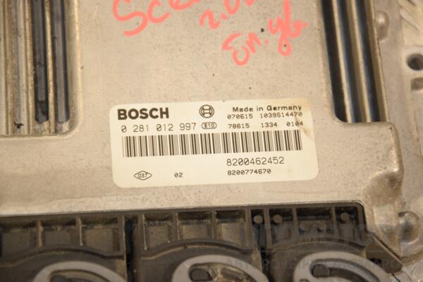 Блок керування двигуном Renault Scenic 2.0dCi (II) 2003-2009 8200462452 400832 - 2