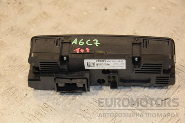Блок управління пічкою клімат задній Audi A6 (C7) 2011 4G0919158M 400951 - 2