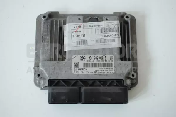 Блок управления двигателем VW Scirocco 2008-2017 03C906016B it-13552 Бензин euromotors.com.ua