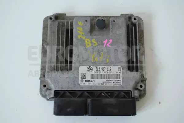 Блок управления двигателем Skoda Yeti 2009 5L0907115 it-13553 Бензин euromotors.com.ua