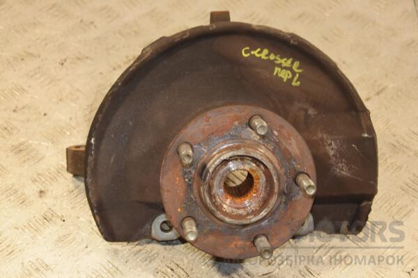 Поворотний кулак лівий з ABS в зборі маточина Citroen C-Crosser 2009-2013 401345 euromotors.com.ua