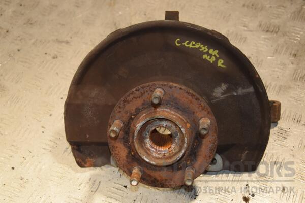 Поворотный кулак правый с ABS в сборе ступица Citroen C-Crosser 2009-2013 401347 euromotors.com.ua