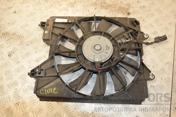 Вентилятор радиатора 11 лопастей с диффузором Honda Civic 2011-2017 MF0227406280 401720 euromotors.com.ua