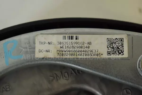 Подушка безопасности рулевого управления VW Crafter 2006-2016 306351599162 it-13594 Дизель - 3