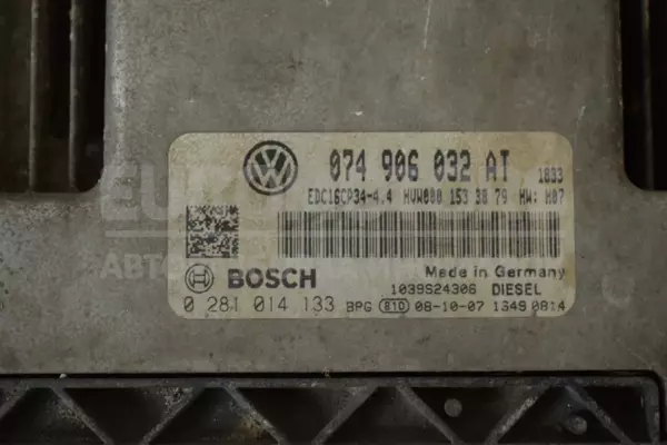 Блок керування двигуном (повний комплект запалювання) VW Crafter 2006-2016 074906032AT it-13597 Дизель - 2