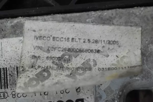 Блок керування двигуном Iveco Daily 2.3hpi (E3) (E3) 1999-2006 0281011228 it-13611 Дизель - 3