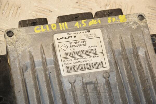 Блок керування двигуном Renault Clio 1.5dCi (III) 2005-2012 8200911560 402007 - 2