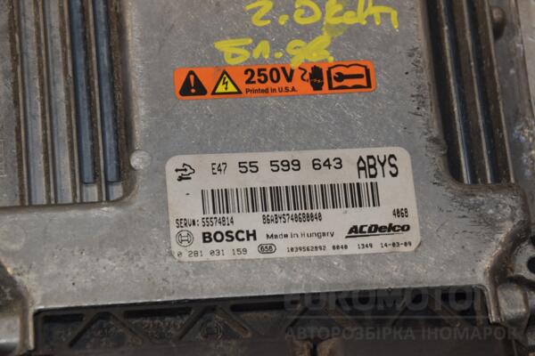 Блок управления двигателем Opel Astra 2.0cdti (J) 2009-2015 55599643 402032 - 2
