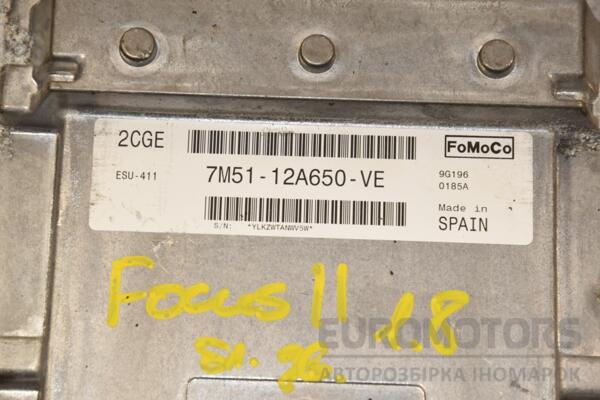 Блок управления двигателем Ford C-Max 1.8 16V 2003-2010 7M5112A650VE 402123 - 2