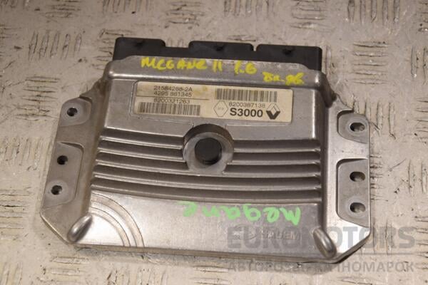 Блок управления двигателем Renault Megane 1.6 16V (II) 2003-2009 8200387138 402149 euromotors.com.ua