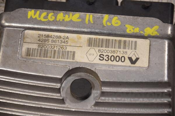 Блок керування двигуном Renault Megane 1.6 16V (II) 2003-2009 8200387138 402149 - 2