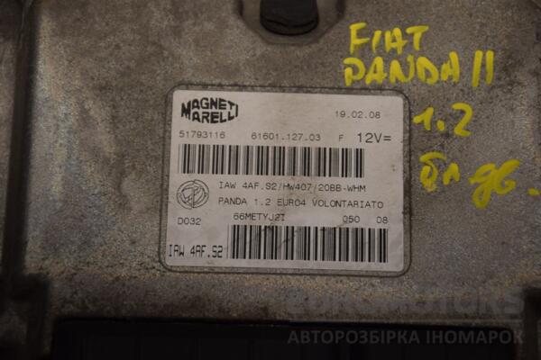 Блок управления двигателем Fiat Panda 1.2 8V 2003-2012 51793116 402201 - 2