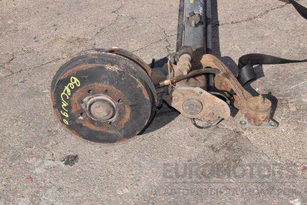 Балка задня в зборі під барабани з ABS Citroen Berlingo 1996-2008 402485 - 2