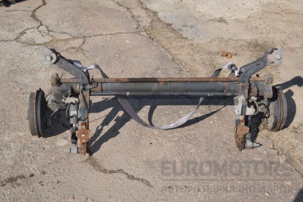 Балка задняя в сборе под барабаны без ABS Citroen Berlingo 1996-2008 402489 - 4