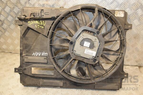 Вентилятор радиатора 9 лопастей с диффузором VW Sharan 1.9tdi 1995-2010 7M3121203G 402844 euromotors.com.ua