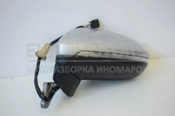 Левое зеркало 6PIN VW Touran 2.0 TDI 2016 A064480 it-13722 Дизель euromotors.com.ua