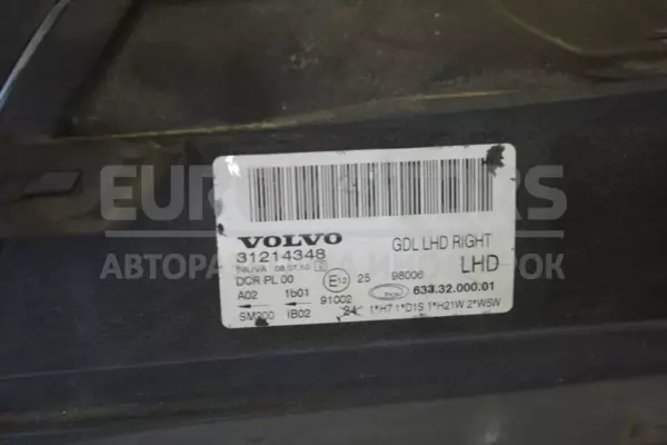 Правая фара Volvo V70 2.0 16V 2007-2016 31214348 it-13731 Бензин - 3