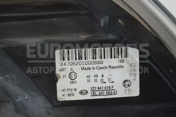 Левая фара Skoda Octavia 2.0tdi (A5) 2004-2013 1Z1941015F it-13740 Дизель - 3