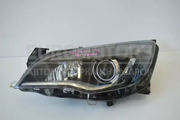 Левая биксеноновая фара Opel Astra 1.7 Cdti (J) 2009-2015 1ZT01001201 it-13745 Дизель euromotors.com.ua