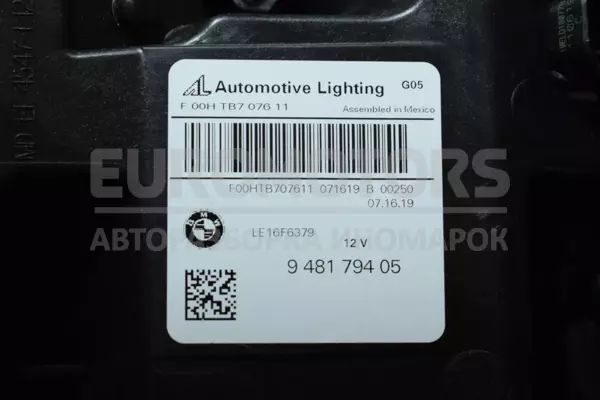 Права фара BMW X5 3.0 TDI (G05) 2018-2023 9481794 it-13767 Дизель - 9