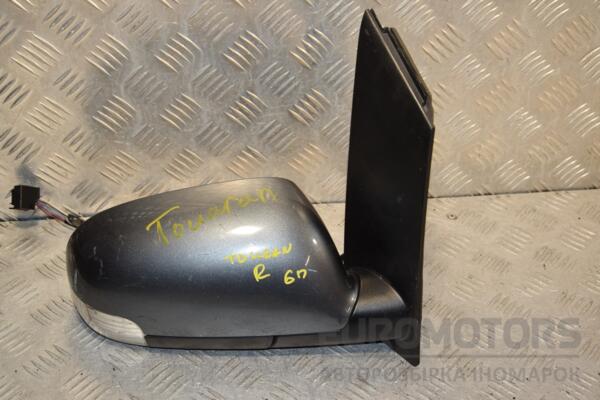Зеркало правое электр 6 пинов (дефект) VW Touran 2003-2010 1T0857934 403558 - 2