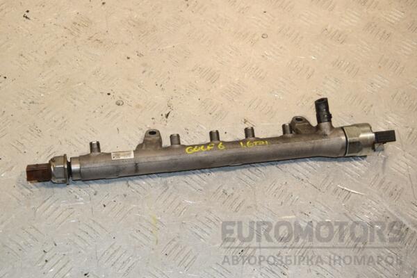 Паливна рейка (без датчика) VW Golf 1.6tdi (VI) 2008-2013 03L089H 403737 euromotors.com.ua