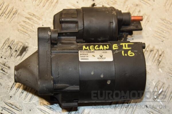 Стартер Renault Megane 1.6 16V (II) 2003-2009 7711135849 403880 euromotors.com.ua