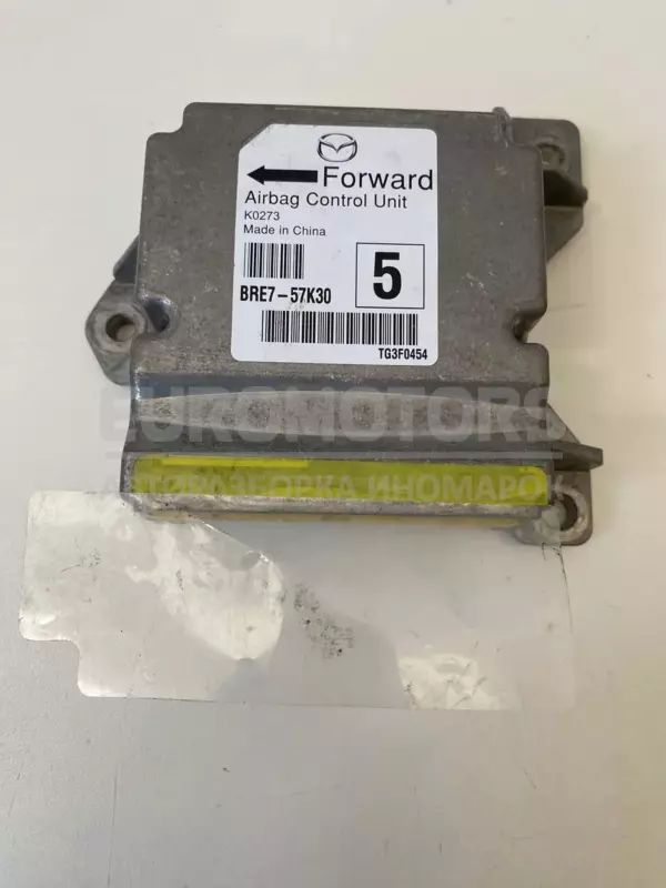 Блок управления AIRBAG Mazda 3 2.2tdi 2013-2019 BRE7-57K30 it-11804 Дизель euromotors.com.ua