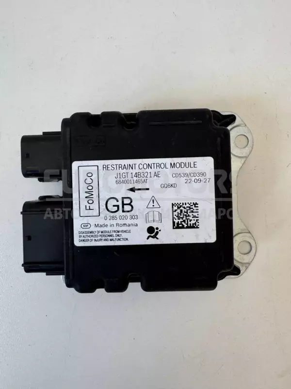 Блок управления AIRBAG Ford Galaxy 2.5 2015 J1GT14B321AE it-11835 euromotors.com.ua