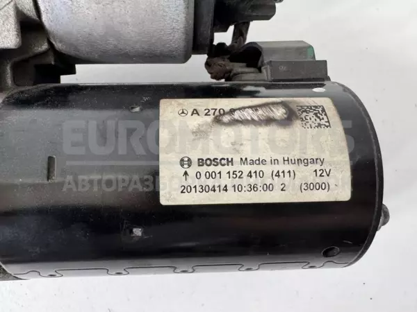Стартерний двигун Mercedes A-class 2.0 Turbo 16V (W176) 2012-2018 0001152410 it-12354 Бензин - 2