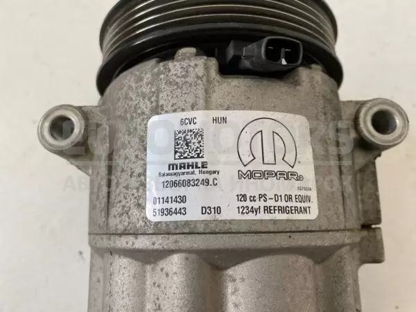 Компрессор кондиционера Fiat 500X 1.4 16V MultiAir 2014 51936443 it-12578 Бензин - 6