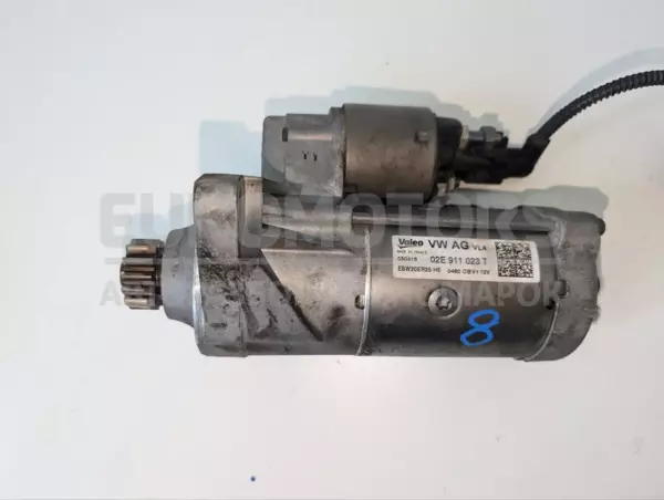 Стартер VW Golf 2.0tdi (VII) 2012-2020 02E911023T it-13192 Дизель euromotors.com.ua