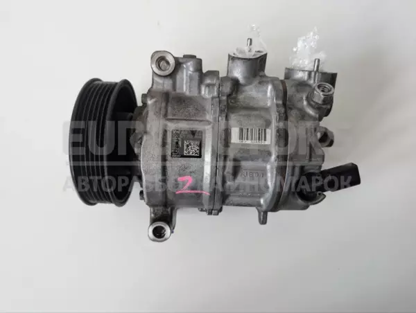 Компрессор кондиционера Seat Leon 2.0tdi 2013 5Q0820803K it-13218 Дизель euromotors.com.ua