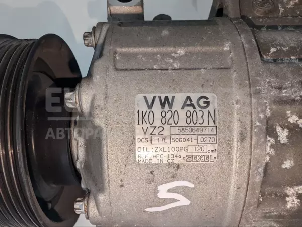 Компрессор кондиционера VW Golf 1.6 8V (V) 2003-2008 1K0820803N it-13229 Бензин - 4