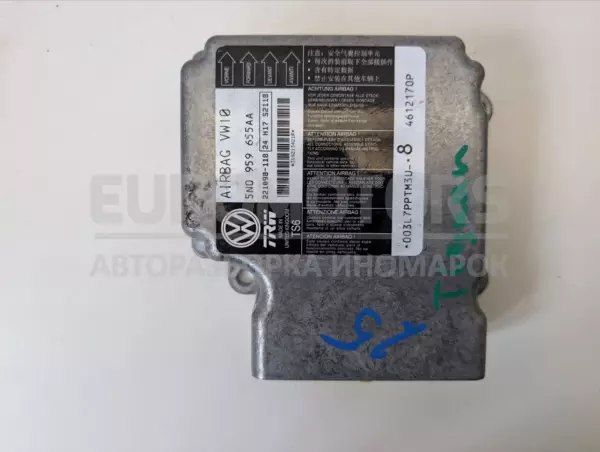 Блок управления AIRBAG VW Tiguan 2.0 TFSI 2007-2016 5N0959655AA it-13260 Бензин euromotors.com.ua