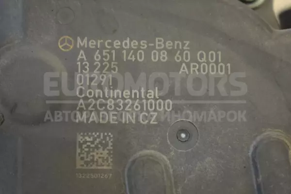 Дросельна заслінка Mercedes C-class 2.2cdi (W204) 2007-2015 A6510900470 it-13354 Дизель - 3