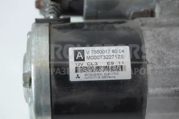 Стартер Peugeot 207 1.4 16V 2006-2013 V75500178004 it-13543 Бензин - 3