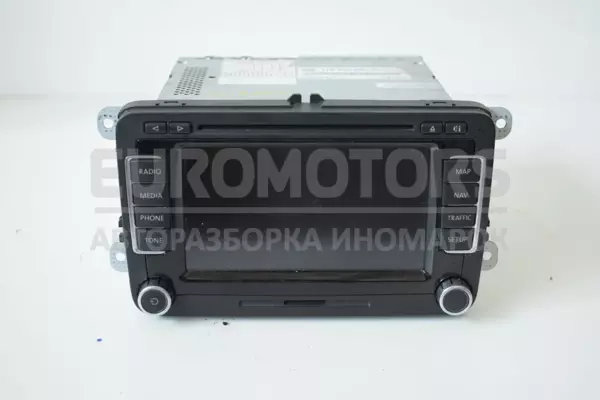 Автомобильное радио с CD+MP3 VW Scirocco 1.4 TSI 2008-2017 1T0035680B it-13546 Бензин euromotors.com.ua
