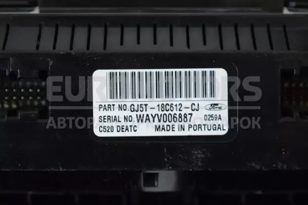Блок управління кондиціонером Ford Kuga 2.0L Duratorq-TDCi 2012-2019 GJ5T-18C612-CJ it-13640 Дизель - 3