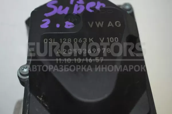 Дросель Skoda Superb 2.0 TDI 2008-2015 03L128063K it-13705 Дизель - 3