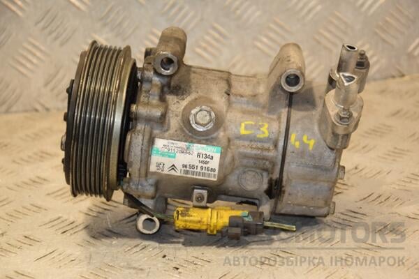 Компресор кондиціонера Citroen C3 1.4 8V 2002-2009 9655191680 404291 - 2