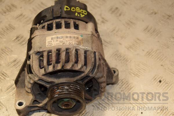 Генератор Fiat Doblo 1.4 8V 2010 51714791 404447 euromotors.com.ua