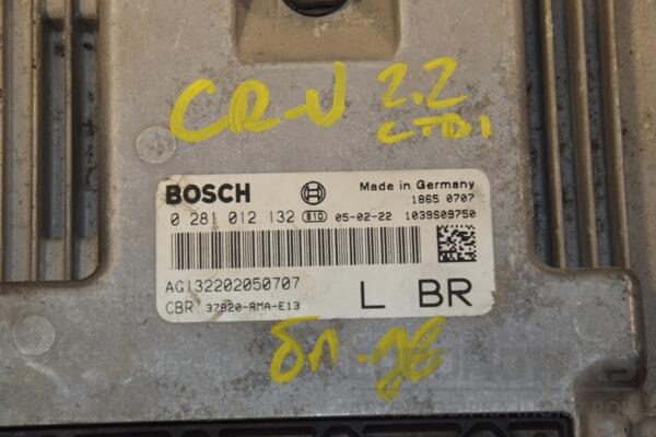 Блок керування двигуном Honda CR-V 2.2ctdi 2002-2006 0281012132 404738 - 2