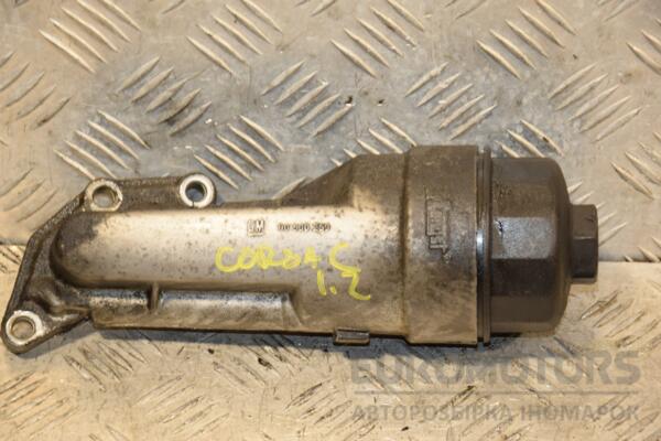 Корпус масляного фильтра Opel Corsa 1.2 16V (C) 2000-2006 90530259 404875 euromotors.com.ua